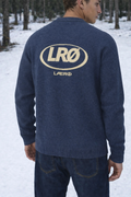 LÆRØ Core Logo Knitted crew neck sweater