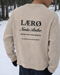 Nordic atelier Knitted crew neck sweater