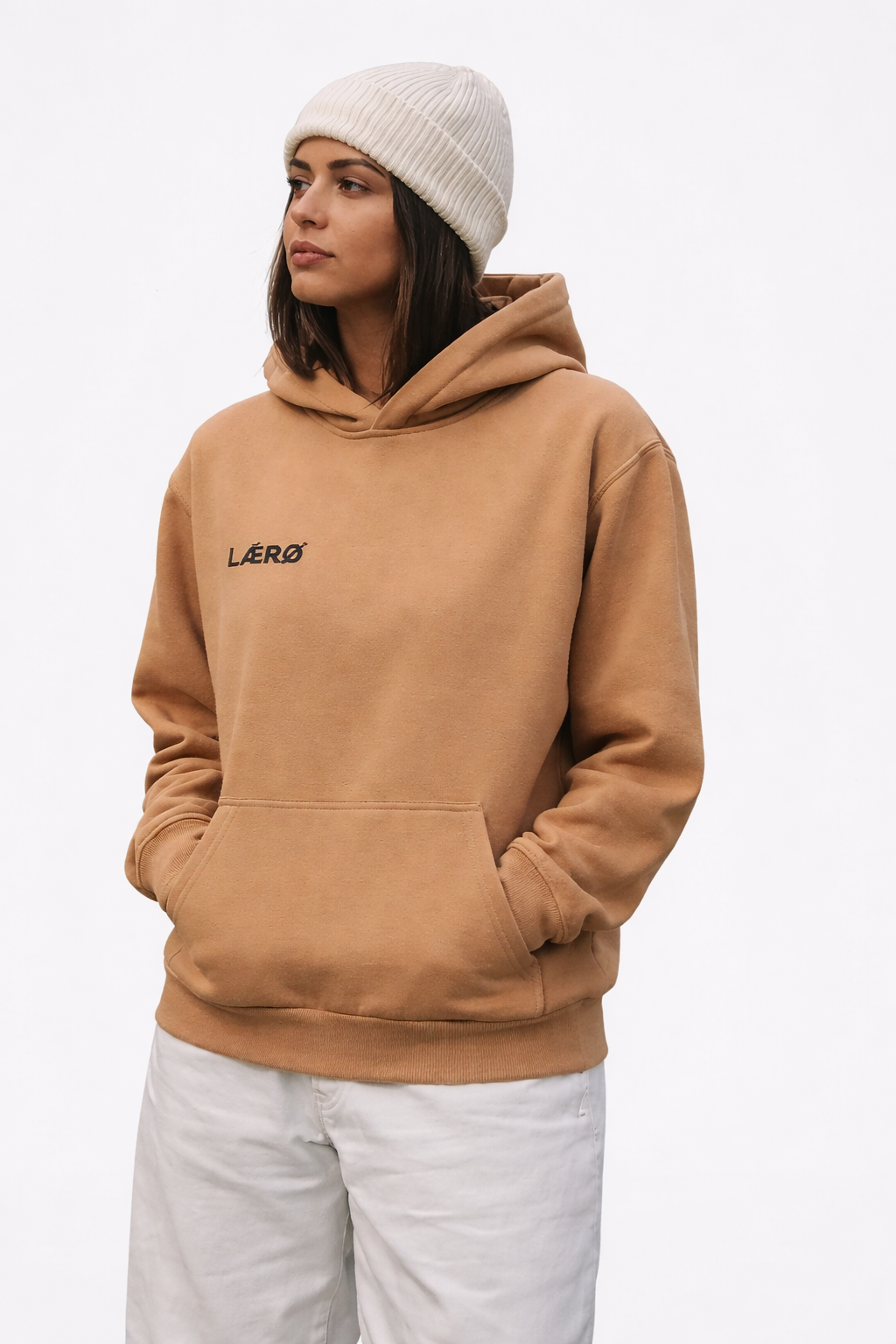 LÆRØ Urban garment-dyed hoodie