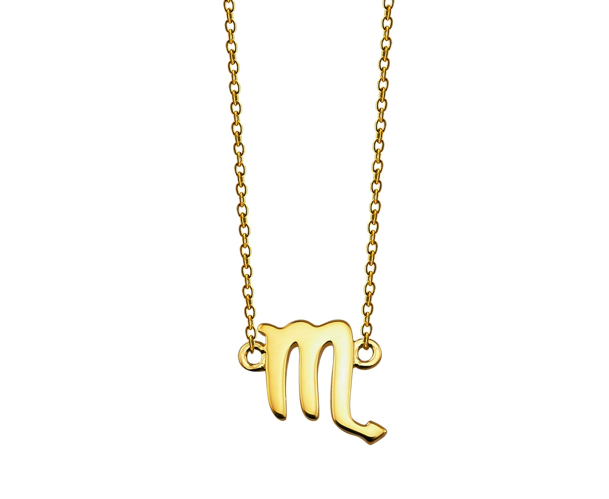Schorpioen Ketting Goldplated Zodiac ZN011G Jwls4u