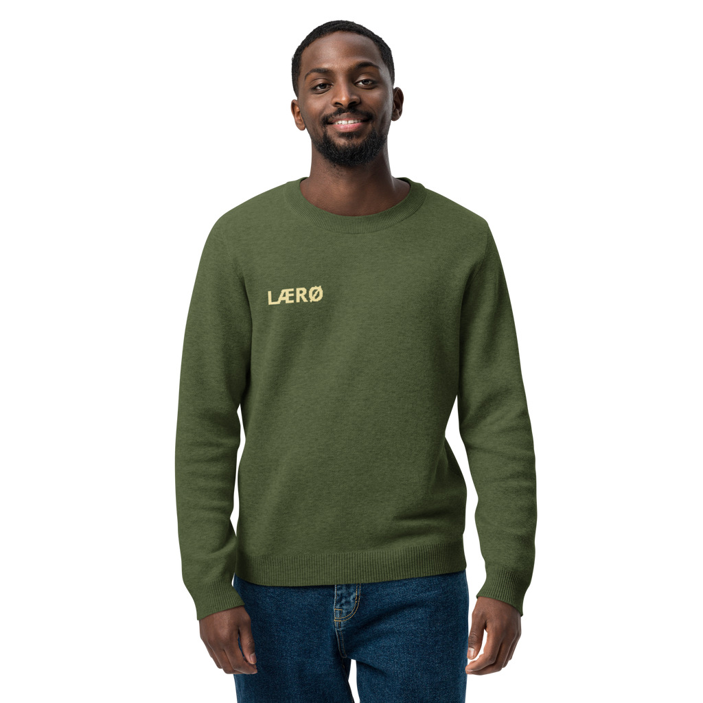 LÆRØ Core logo Knitted crew neck sweater