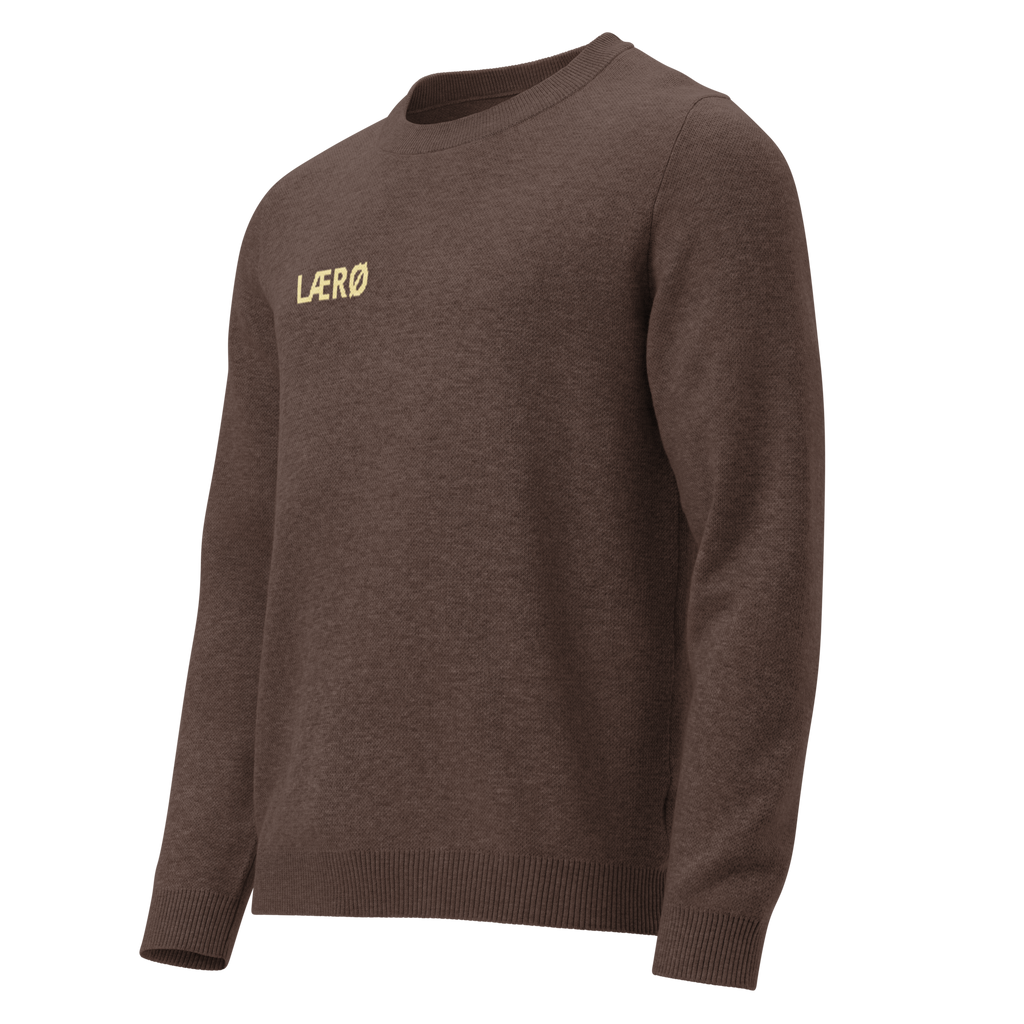 LÆRØ Core logo Knitted crew neck sweater