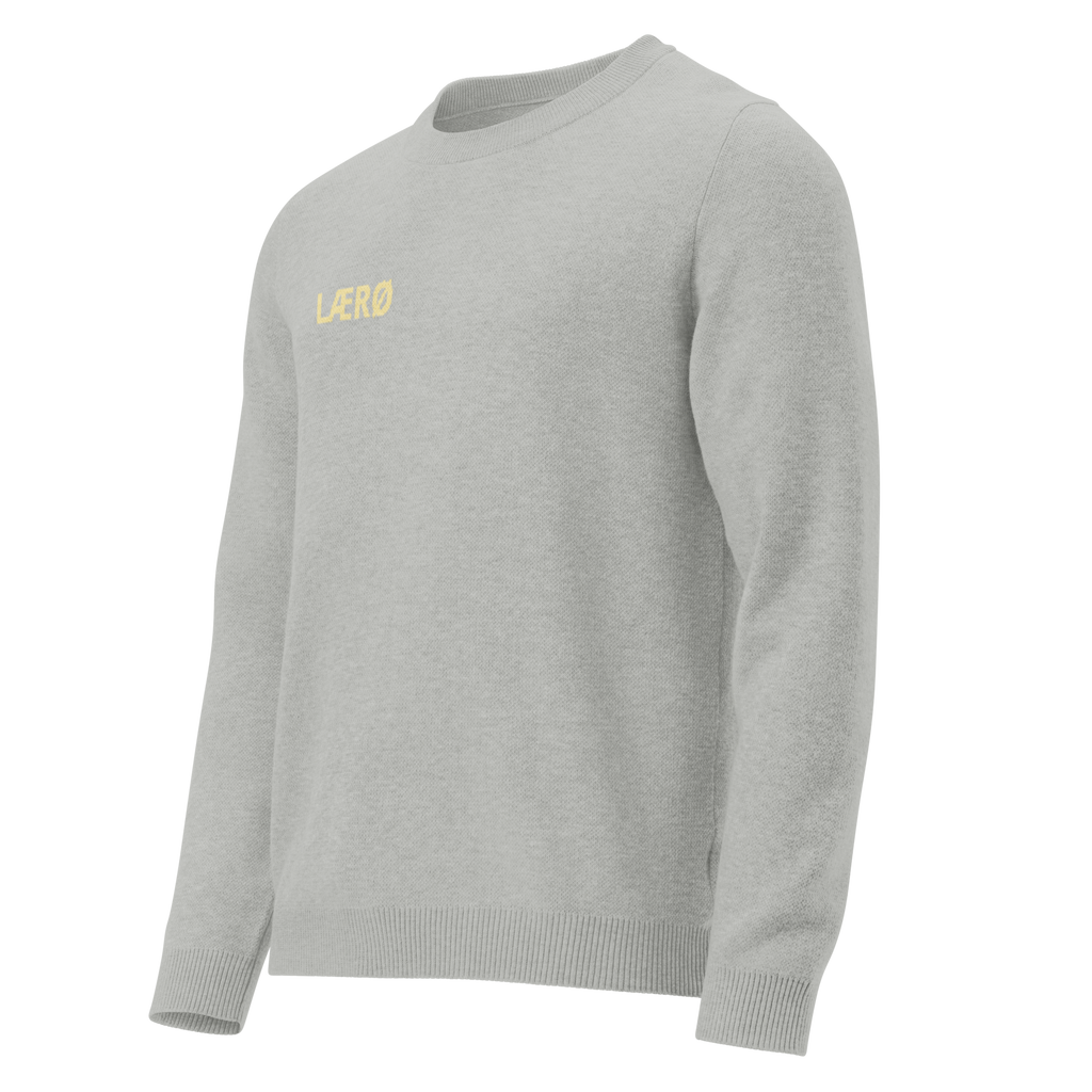 LÆRØ Core logo Knitted crew neck sweater