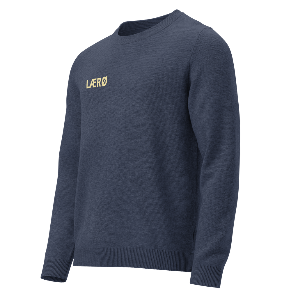 LÆRØ Core Logo Knitted crew neck sweater