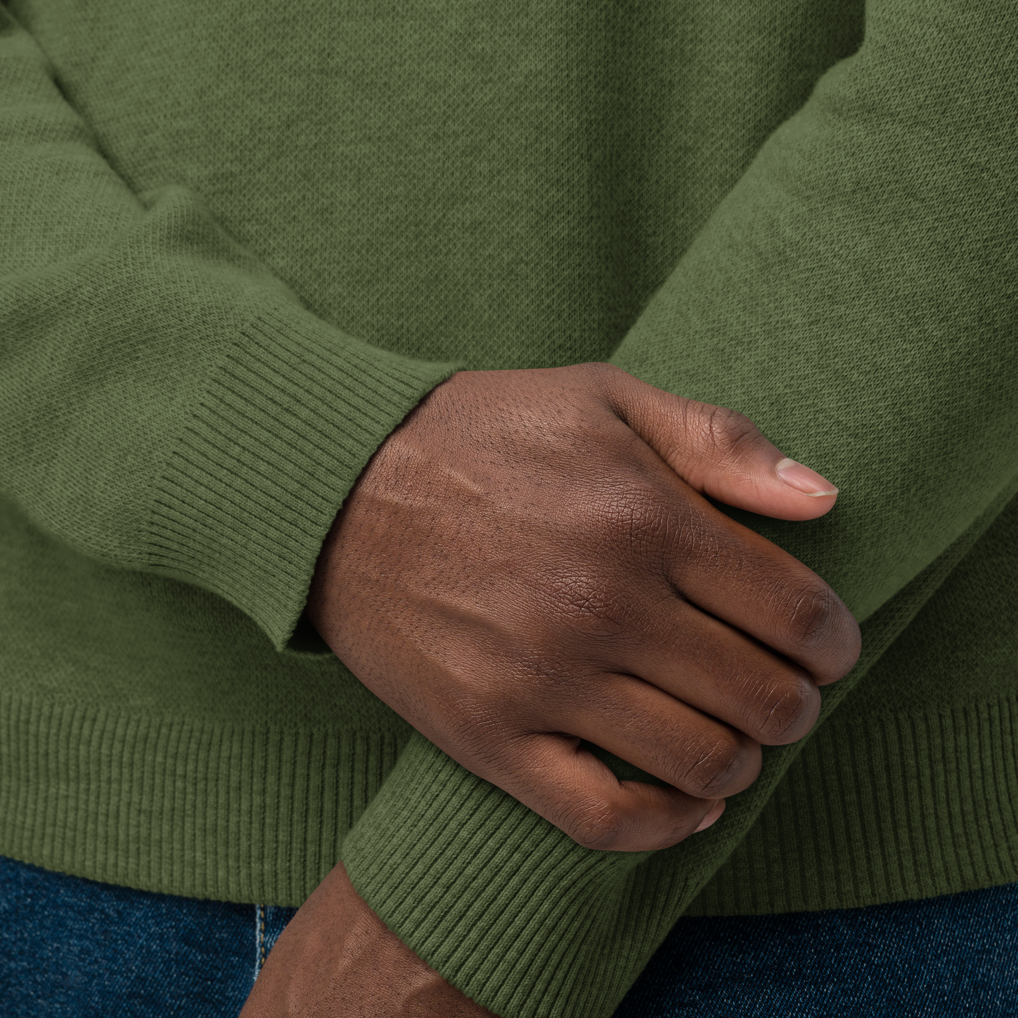 LÆRØ Core logo Knitted crew neck sweater