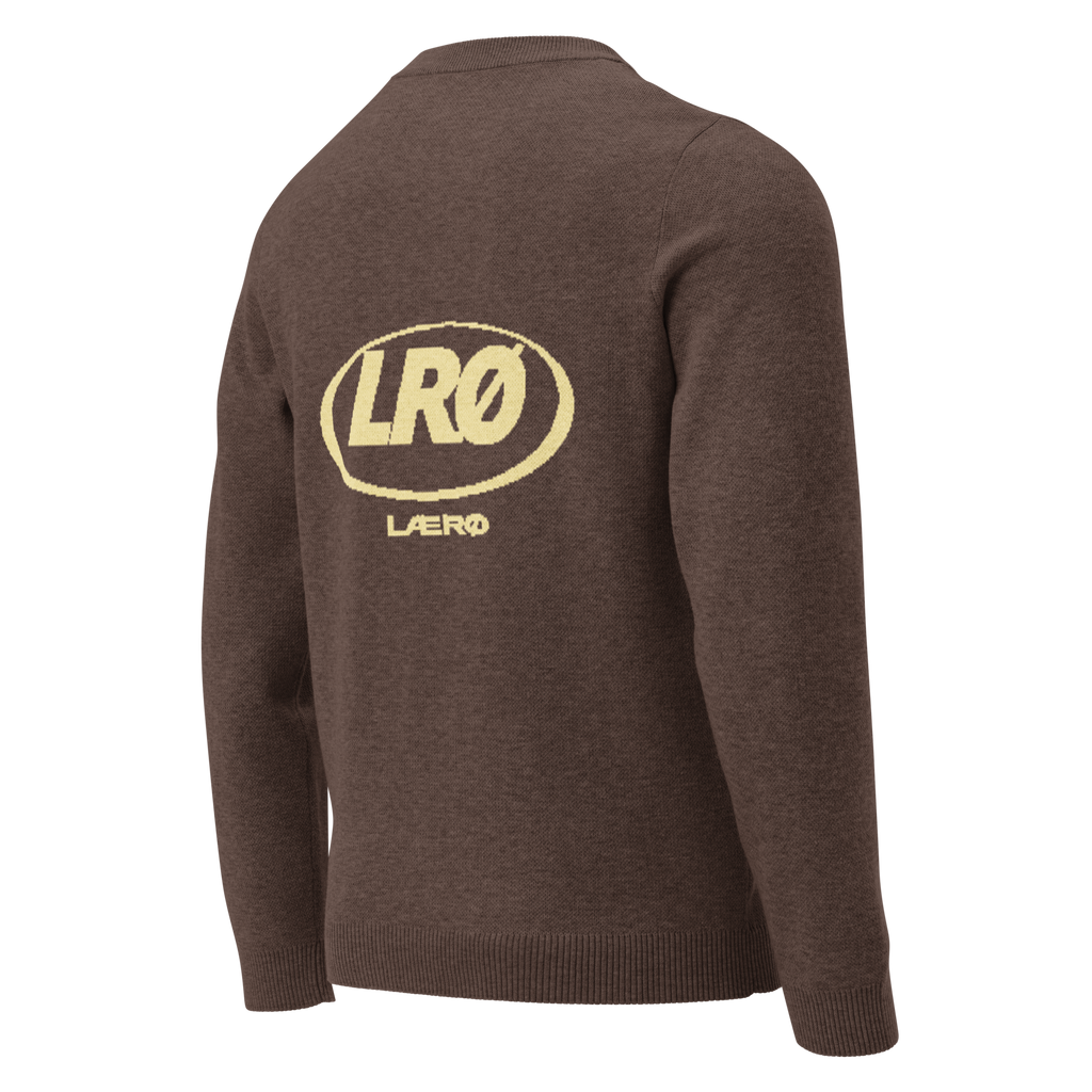 LÆRØ Core logo Knitted crew neck sweater