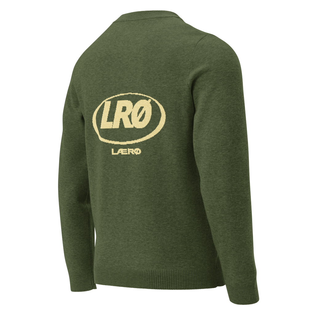 LÆRØ Core logo Knitted crew neck sweater