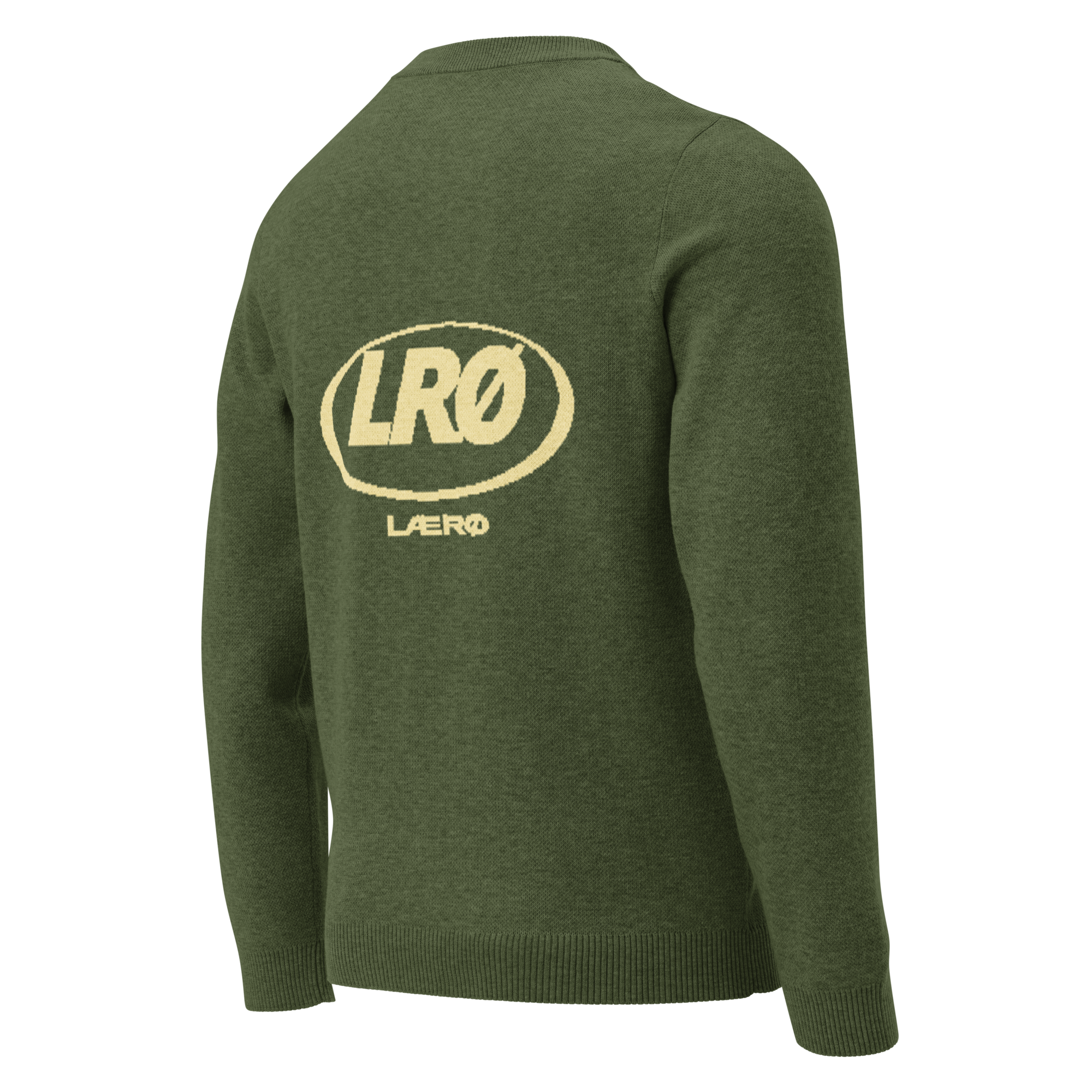 LÆRØ Core logo Knitted crew neck sweater
