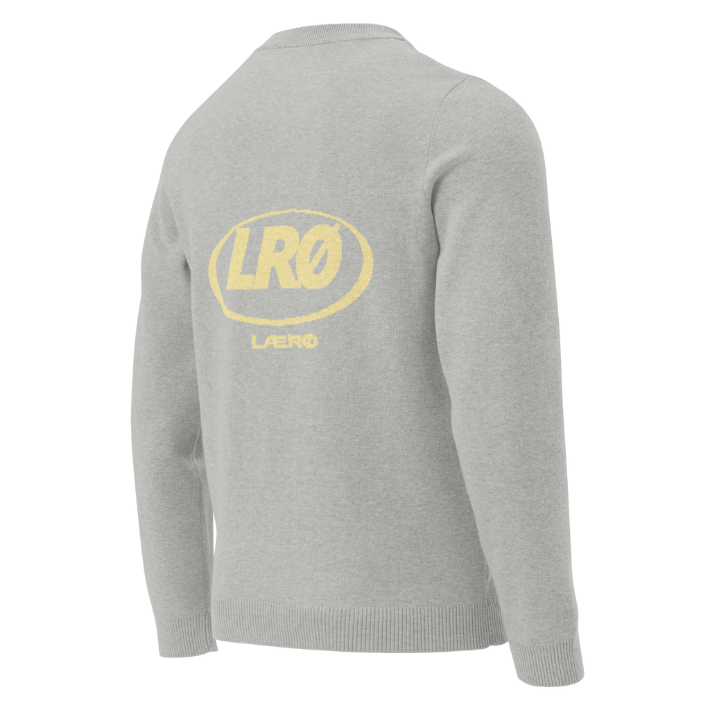 LÆRØ Core logo Knitted crew neck sweater