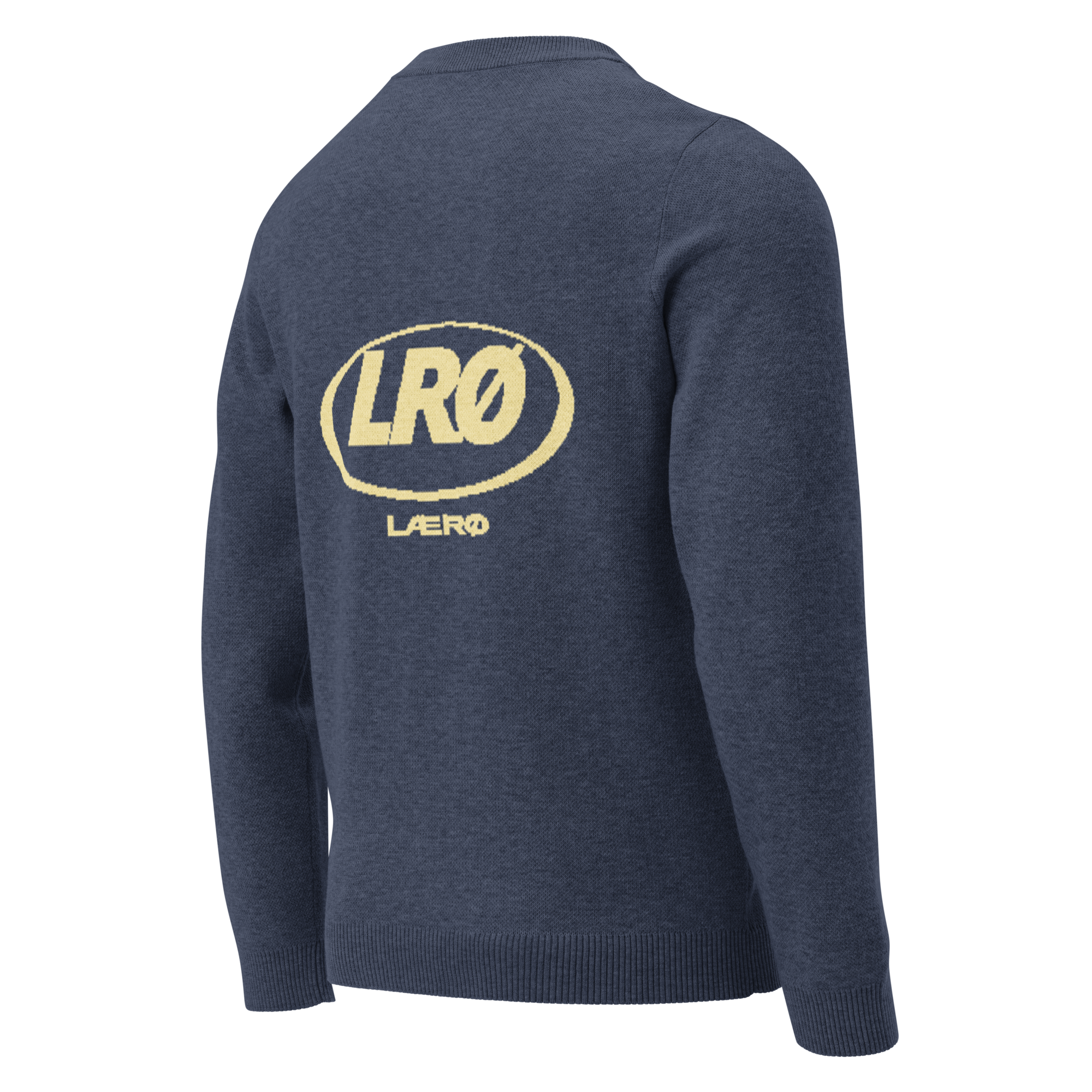 LÆRØ Core Logo Knitted crew neck sweater
